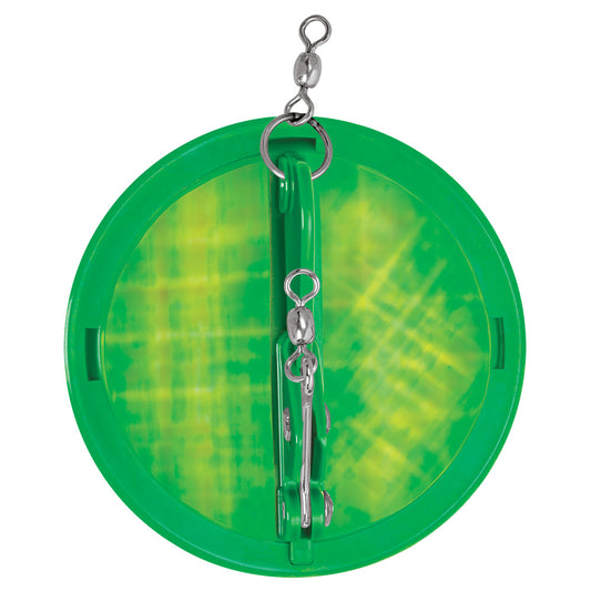 Luhr-Jensen 3-1/4" Dipsy Diver - Kelly Green/Silver Bottom Moon Jelly [5560-000-2511]