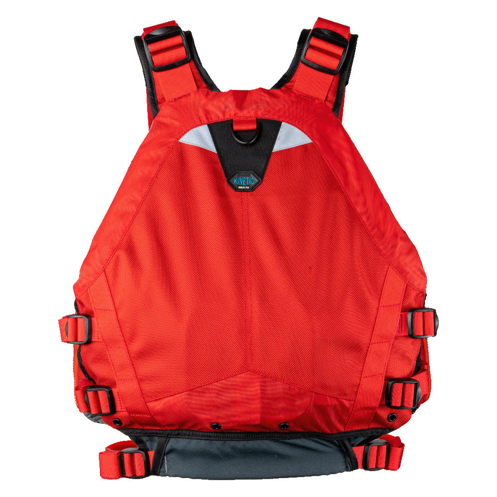 Bluestorm Kinetic Kayak Fishing Vest - Nitro Red - S/M [BS-409-RED-S/M]