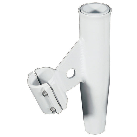 Lee's Clamp-On Rod Holder - White Aluminum - Vertical Mount - Fits 2.375" O.D Pipe [RA5005WH]