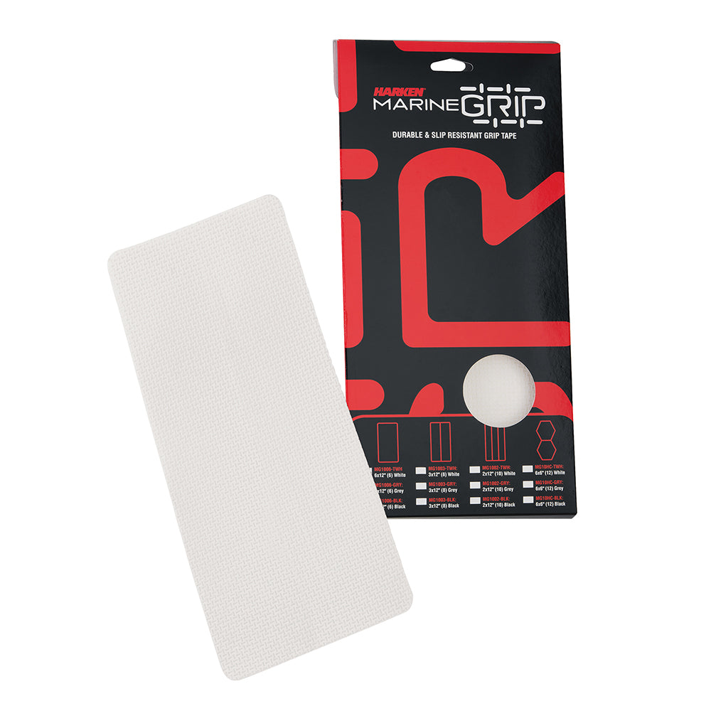 Harken Marine Grip Tape - 6 x 12" - Translucent White - 6 Pieces [MG1006-TWH]