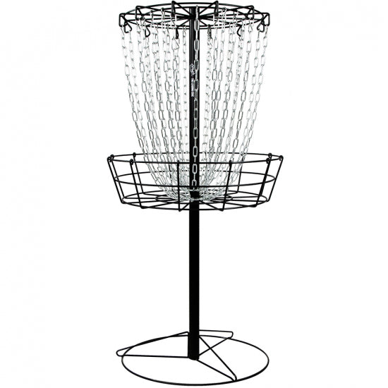 MVP Black Hole Practice 24-Chain Disc Golf Basket