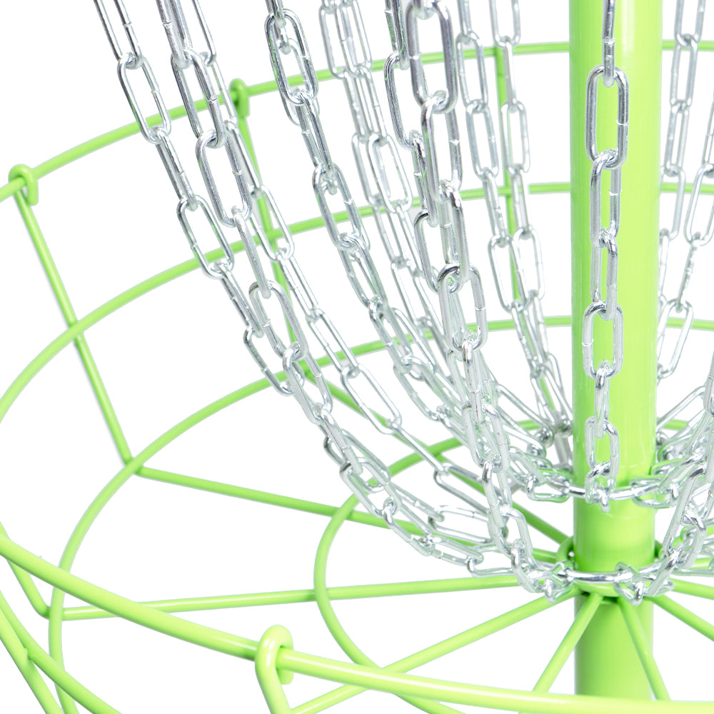 Streamline Lite Disc Golf Basket - Lime